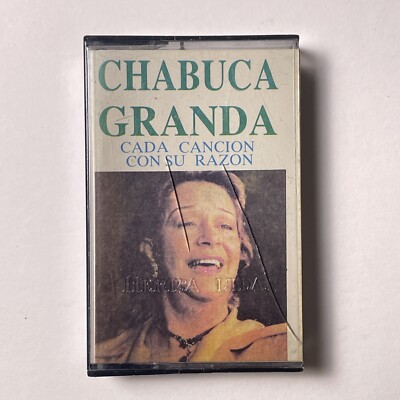 Chabuca Granda   Cada Cancion Con Su Razon Cassette