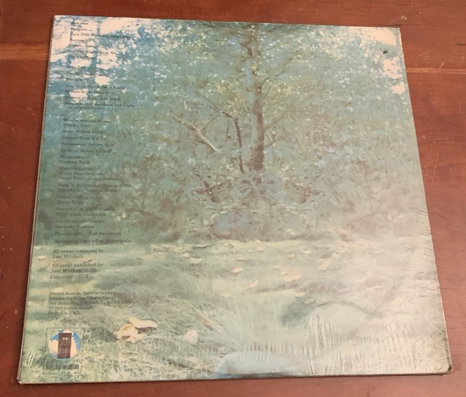 JONI MITCHELL For The Roses LP Vintage 1972 Asylum Records SD 5057 SEALED! Foto 2 de 2