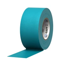 ProTapes Pro Gaff Matte Cloth Gaffer's Tape With Rubber Adhesive, 11 mils