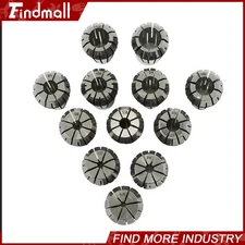 12Pcs ER20 Spring Collet Set For CNC Milling Lathe Tool Engraving Machine