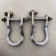 07-19 Chevrolet Silverado 1500 Front Chrome Tow Hooks Set Of 2