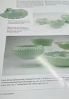 Vintage Jadeite Jade Green Swirl Ribbed Bulb/ Candy Bowl 6" Fire King