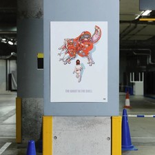 Shirow Masamune's World Exhibition Katsuhiro Otomo Ghost in the Shell Poster B2