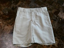 Chaps Performance Shorts Boys Size 8 Tan Khaki 100 Polyester