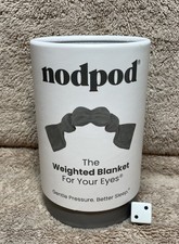 Nodpod The Weighted Blanket for your EYES - Elephant Gray /Brand New