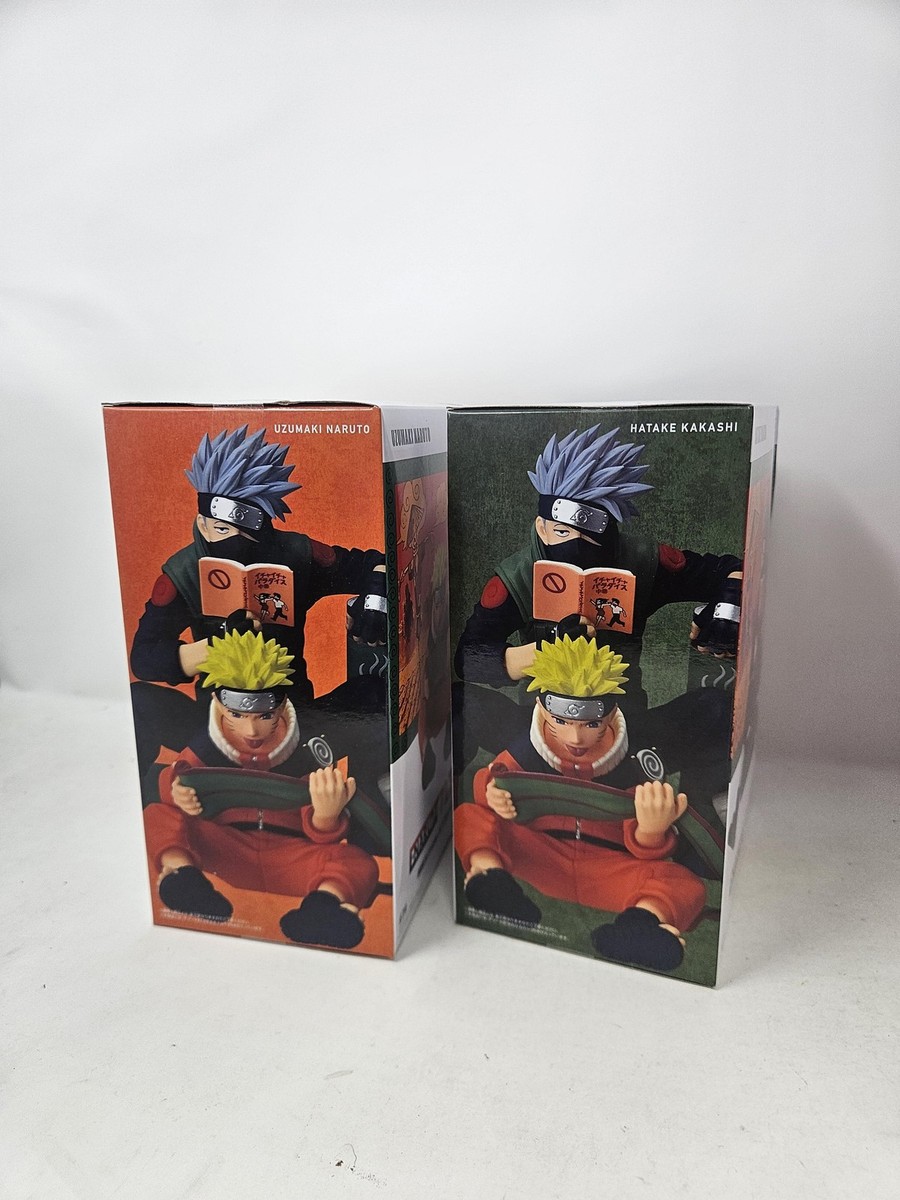 Banpresto Naruto 72 Series Naruto Kakashi Anime PVC 2pc Figure Set