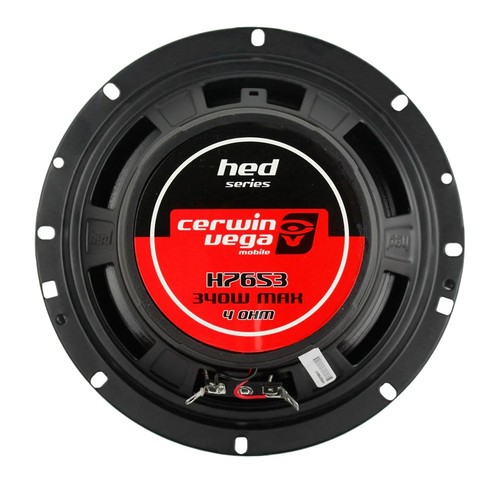 Cerwin Vega HED 6.5" 340W 3 vías | Componente 6.5" 400W | Altavoces para coche/camión - Imagen 6 de 9