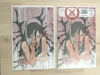X-Men Blood Hunt Laura Kinney Wolverine #1 Peach Momoko Trade/Virgin Ltd 600| NM