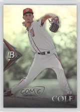 2014 Bowman Platinum Prospects AJ Cole #BPP43 9k7