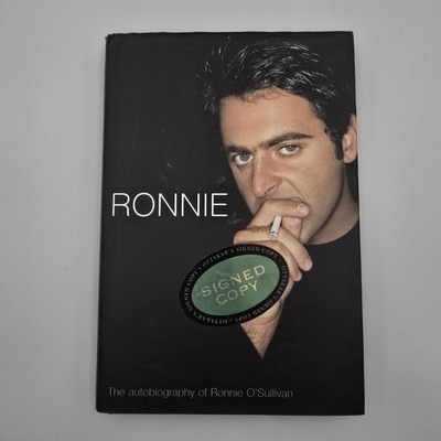 Ronnie: The Autobiography of Ronnie O'Sullivan - 1st Signed - Hardback Snooker