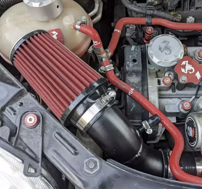 DPUK Abarth 500 595 High Flow Performance Air Induction Intake Kit Filter