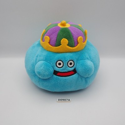 D0907A King Slime Dragon Quest Slime Smile Plush 5.5'' Square Enix Toy Doll Japan