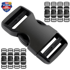 8 Set 1 Inch Buckles for Straps Clip Quick Side Release Buckles,Buckle Straps wi