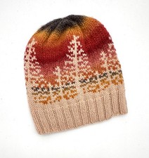 Alaska Cozy, Hand Knitted Beanie - 100 High Quality, Soft Wool Yarn