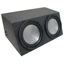 Universal Car Stereo Hatchback Sealed Dual 15" Harmony A152 Sub Box Enclosure