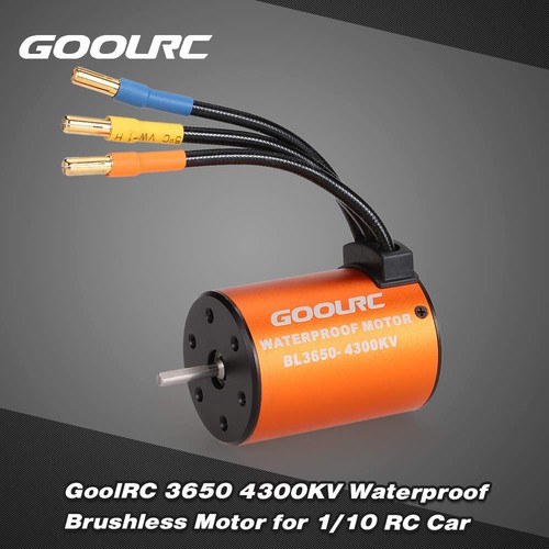 3650 4300KV Waterproof Brushless Motor for 1/10 RC Car HSP 94123 HuanQi 727 F... - Picture 4 of 7