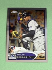 Wilin Rosario Rookie 2012 Topps Chrome Colorado Rockies #165 T477