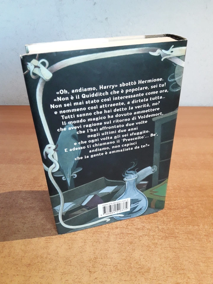 HARRY POTTER E IL PRINCIPE MEZZOSANGUE - Motto di Hogwarts Latino TITIL Salani - Immagine 4 di 4