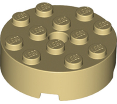 Lego Brick, Round 4 x 4 with Hole-87081-Farbauswahl-color choice
