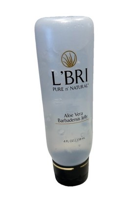 L BRI Pure n Natural Clear Aloe Vera Barbadensis Jelly 4 oz USA 1207