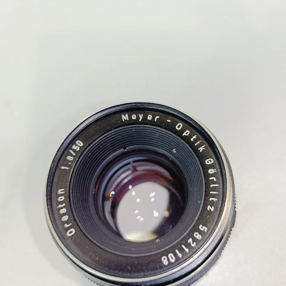 Meyer Optik Görlitz Oreston 50mm F1.8 Exakta Bayonet Mount Preston 50mm F1.8  - Image 3 of 4