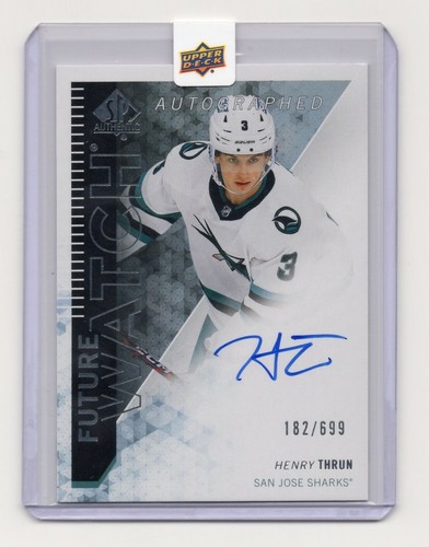 Henry Thrun #RFWA-HT card