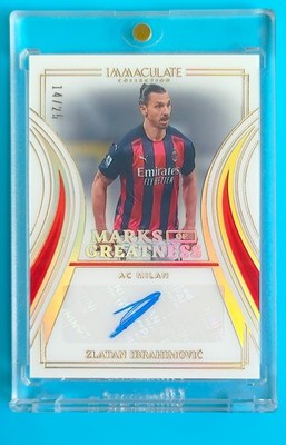 immaculate soccer ズラタン イブラヒモヴィッチ 10シリ 2023-24 Immaculate AC Milan Zlatan Ibrahimović Marks Greatness