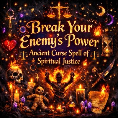 Break Your Enemy s Power   Ancient Curse Spell of Spiritual Justice   