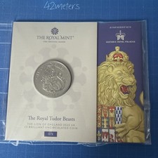 The Royal Tudor Beasts The Lion of England 2022 UK £5 Brilliant Uncirculated