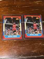 1996-97 Fleer - Decade of Excellence Michael Jordan #4 (Two Cards)
