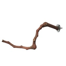 Bird Perch Stand Natural Grape Wood Bird Cage Perch For Budgie Finch Parrot