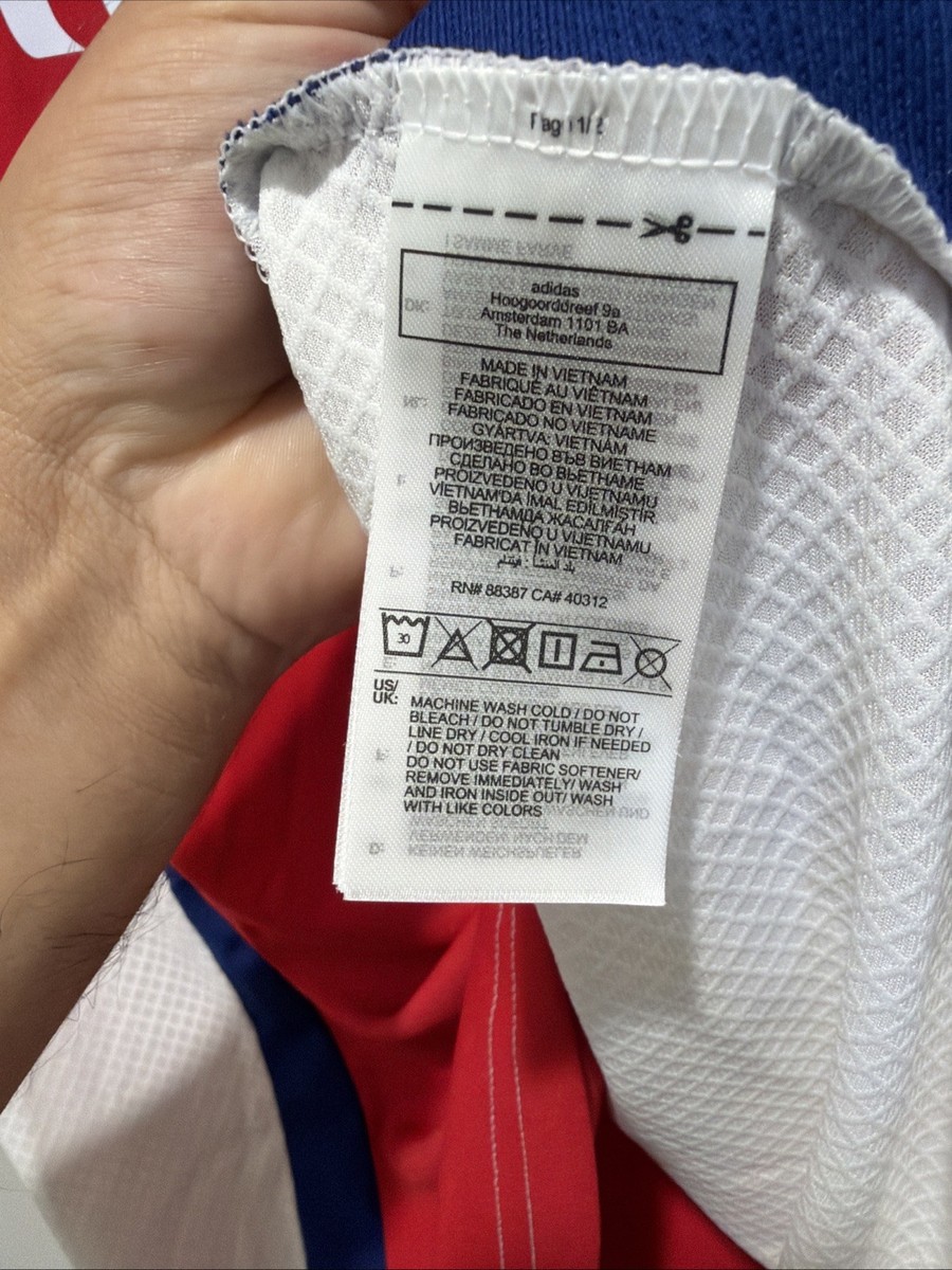 Odegaard #8 Mens EXTRA LARGE Adidas Arsenal Home Jersey | eBay