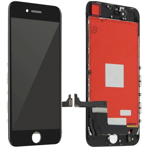 Ersatzdisplay mit iPhone 8 Plus kompatibel, Scheibe vormontiert – Schwarz - Bild 1 von 6