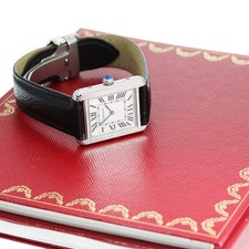 CARTIER Tank solo SM W5200005 Silver Dial Quartz Ladies Watch_949305 2