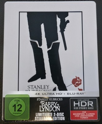 Barry Lyndon - [4K UHD + Blu-Ray] - (1975) - limitierte 2-Disc Steelbook Edition