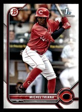 2022 Bowman Prospects - Michel Triana #BP-75 1st