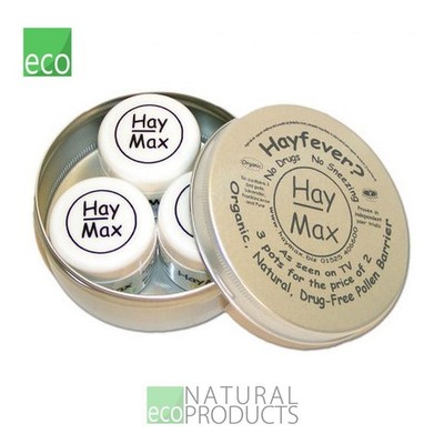 Haymax Organic Pure Allergen Barrier Balm 5ml Dreierpack