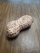 1970s Vintage Ceramic Peanut Shape Nut/candy Dish