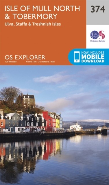 Isle of Mull North Tobermory Map Ulva Staffa Treshnish by Ordnance Survey - Image 5