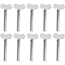 10 Pcs Stainless Steel Toothpaste Squeezer Key Toothpaste Roller Tube Wringer