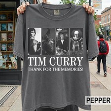 Tim Curry Shirt, Retro 90s RIP Tim Curry Shirt, Signature Frank-N-Furter Graphic