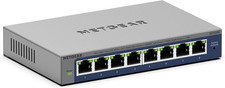 8-Port Gigabit Ethernet Smart Managed Switch GS108E - Desktop/Wall Mount