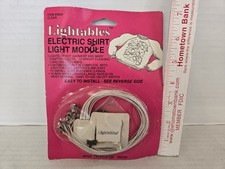 Lightables Electric Shirt Light Module Sealed New 5840 Clear FREE SHIPPING