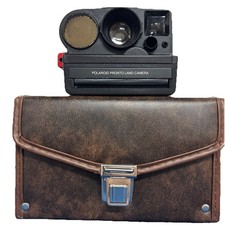 Vintage Polaroid Pronto Land Camera Sonar One Step SX-70 w/ Strap
