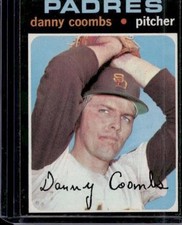 1971 Topps #126 Danny Coombs (Excellent) (B)