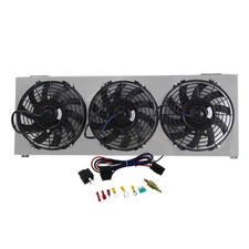 High Output Three Radiator Fan For 1991-2001 Jeep Cherokee Comanche XJ 2.5L