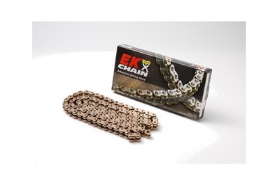 EK CHAIN Motorradkette mit Dichtungen 520SRX2 QX RING 520