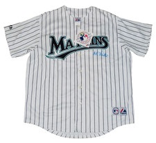 AL LEITER AUTOGRAPHED JERSEY (FLORIDA MARLINS) - 1997 WORLD SERIES CHAMPION!