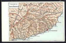 Cartolina Porto Maurizio, Provincia di Porto Maurizio 