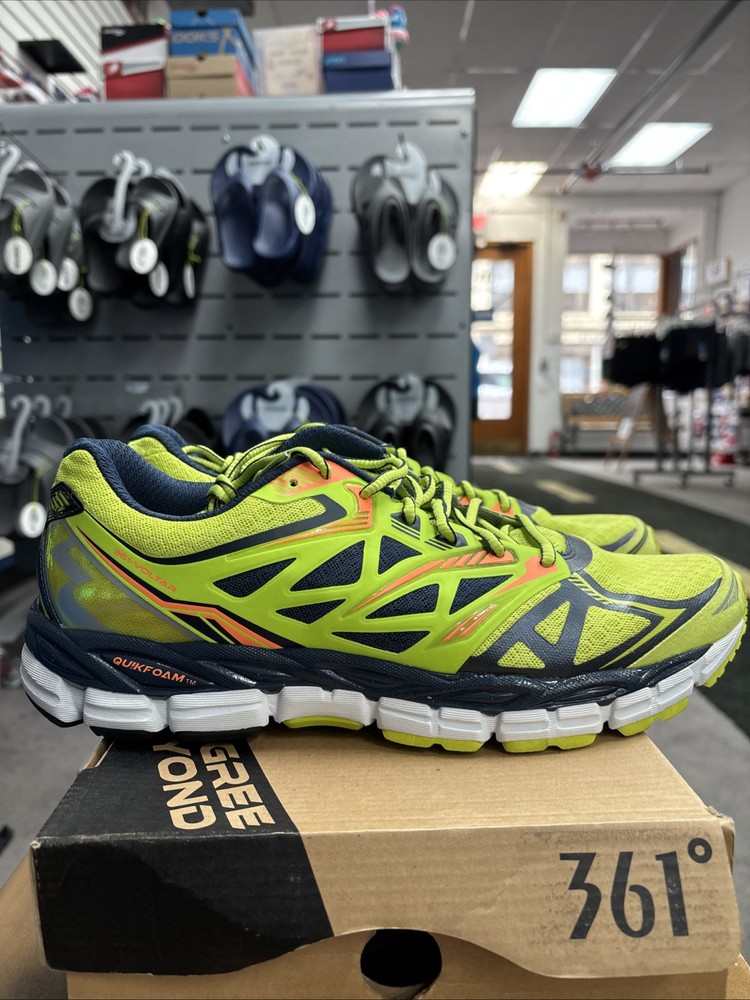 Men's 361 Voltar Running Shoes Size 10 Black & Blue